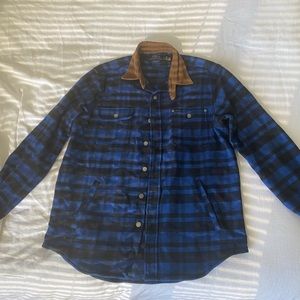 Men’s Ralph Lauren Polo Flannel Jacket Size Large